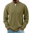 thumbnail image 2 of Qiyinn Men's Zip Up Casual Jacket | Long Sleeve Lightweight Outerwear for Spring Fall, Outdoor Sports, 2 of 6