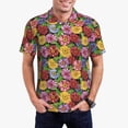 thumbnail image 1 of Fotbe Daisies Flowers Camiseta Polo de Golf para Hombre con Estampado – Camisa Deportiva Transpirable con Cuello Abotonado-4X-Large, 1 of 6