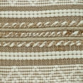 thumbnail image 5 of Parkland Collection Lennon 17.72" Square Fabric Throw Pillow in Beige/Brown, 5 of 8