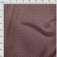 thumbnail image 4 of oneOone Cotton Poplin Maroon Fabric Geometric Craft Projects Decor Fabric Printed By The Yard 42 Inch Wide, 4 of 4