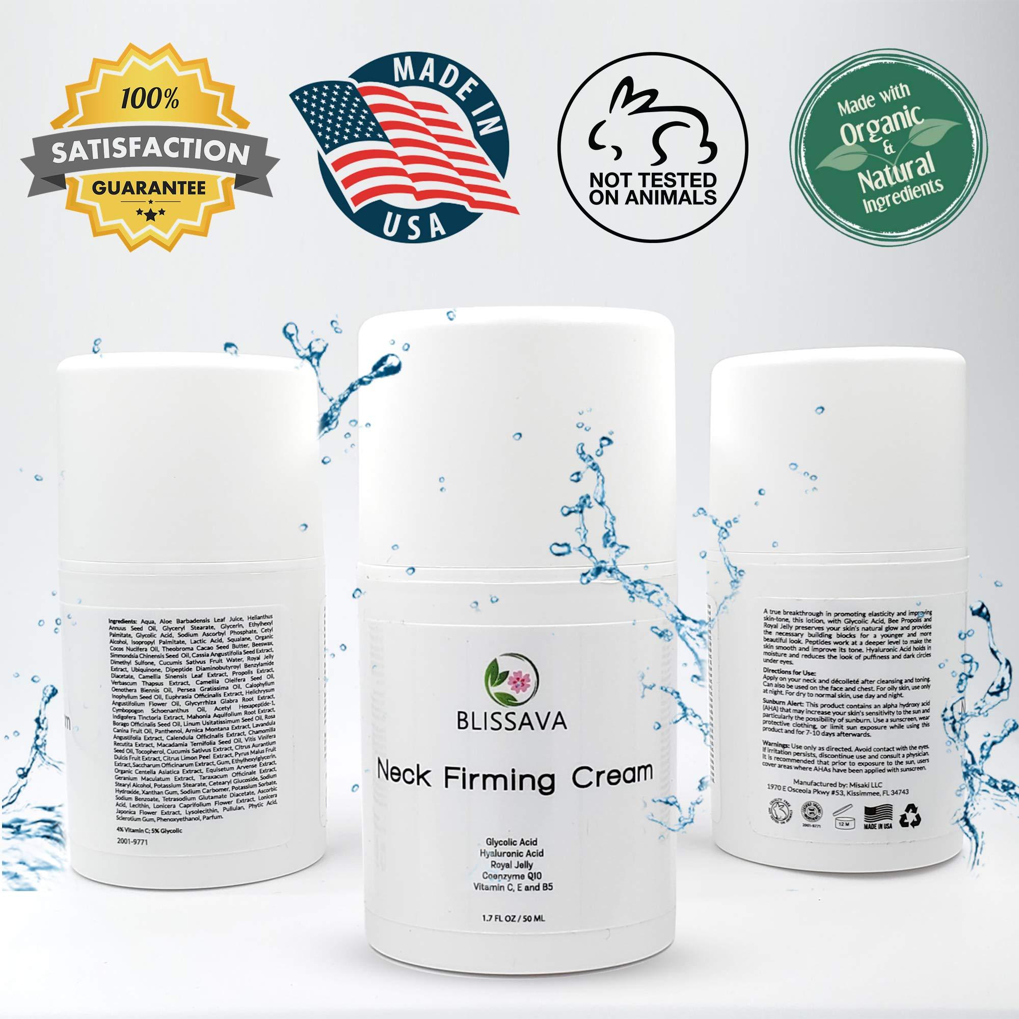 blissava neck firming cream