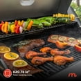 thumbnail image 5 of Megamaster 5-Burner Gas Grill with Side Burner, 62,000 BTUs, 753 SQ. In. Cooking Area, 2 Wheel Transport, Propane BBQ Grill with for Outdoor Cooking, Patios, and More - 720-1095, 5 of 9