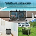 thumbnail image 5 of POOL FELLOWS Pool Storage Bin, 90 Gallons, Holder for Noodles, Toys, Floats, Towels, Mesh Organizer for Swimming Equipments, Mini Plus Style, 5 of 9
