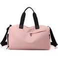 thumbnail image 6 of LHNFT Duffel Bag Weekender Bags for Women Shoe Compartment & Wet Pocket Overnight Carry On Bag Water-resistant Travel Sport, 6 of 6