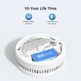 thumbnail image 7 of SITERWELL Smoke Detector, 10 Year Product Life Fire Alarm with Magnetic Fastening Kit, Smoke Alarm with Photoelectric Sensor,Low Battery Warning Function for House, ETL-9th Listed, GS509A, 10 Pack, 7 of 7
