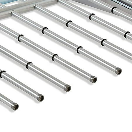 Rubbermaid Configurations Add-On Pants Rack Holds 7 Pairs of Pants, Titanium