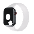 thumbnail image 2 of Open Box Genuine Apple Watch Band Silicone Solo Loop 38mm 40mm 41mm White Size 2, 2 of 6