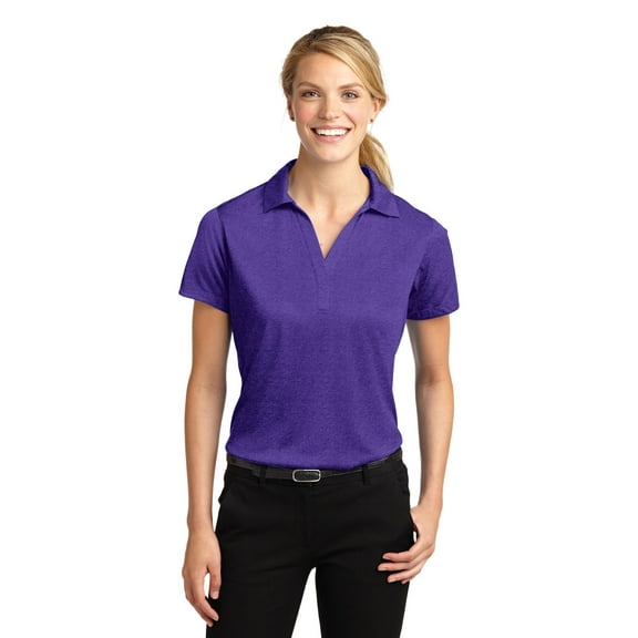 Sport-Tek Lst660 Ladies Heather Contender Polo