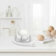 thumbnail image 4 of Danhjin Egg Slicer Kitchen Restaurant Boiled Eggs Slicers Multipurpose Steel Eggs Stainless Steel Cutter Fancy Cutter Kitchen Gadgets, 4 of 5