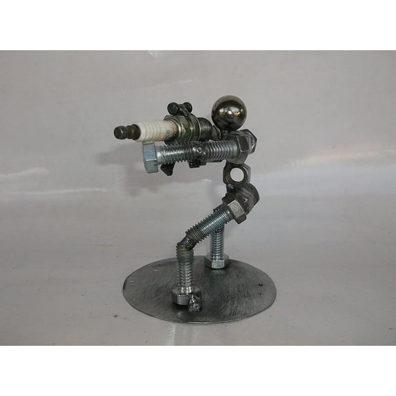 Hunter Metal Bolt Figurine