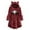Red, variant on Blocked Sweatshirts Women Long Sleeve Hoodies for Women Pullover Cropped Sweater Hands Womens Sweatshirts Long Sleeve Sweatshirt Hoodie Women'S Cat Ear Hoodies Pullover Hoodie Red S