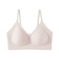 thumbnail image 5 of Lixiuxyad Women Bras Pack Women's Comfortable Supportive Everyday Bra For Home And Leisure With 4 3 Hook Design Pure Color Seamless Underwear, 5 of 5