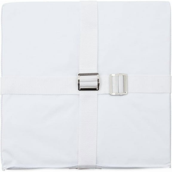 Champion Sports unisex adult Quilted Cover & 2 Straps (15" x 15" 2") baseball and softball bases, White, 15 Inch by Inch Inch US