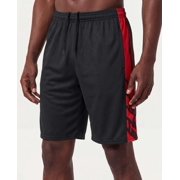 Real Essentials 5 Pack: Men's Mesh Athletic Basketball Shorts Quick Dry Activewear with Pockets