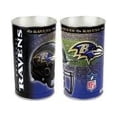 thumbnail image 2 of NFL Baltimore Ravens Prime Wastebasket, 2 of 2
