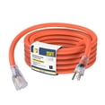 thumbnail image 1 of Cable de extensión EP, 25 pies, iluminado para exteriores, 10/3, 15 A, 125 V UL, 1 of 7