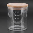 thumbnail image 3 of Food Storage Jar with Bamboo Lid High Borosilicate Glass Food Container for Kitchen600ml, 3 of 4