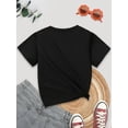 thumbnail image 2 of Girls' Softball Graphic T-Shirt - "In My Softball Girl Era" Print, Casual Crew Neck Short Sleeve, Soft Cotton Fabric, Summer Youth Fashion Tee for Ages 8-14, 2 of 7