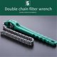 thumbnail image 4 of Chain Wrench Tool Adjustable Oil Filter Puller Strap Universal Ergonomic Handle Grip Wrench Chain Spanner B, 4 of 5