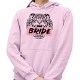 thumbnail image 2 of Tiger Bride Hoodie Sweatshirt Unisex 4X-Large Pink, 2 of 5