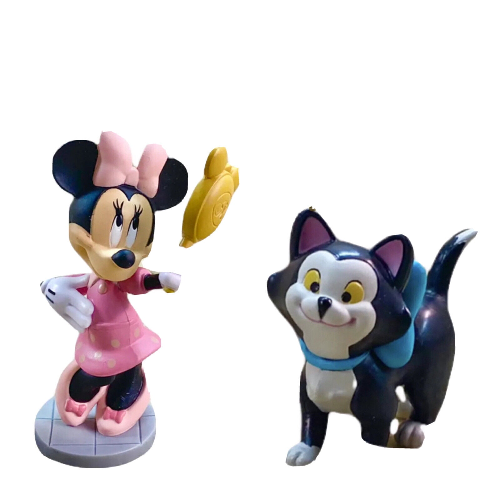 Vanity Botique Minnie Figaro Cat 3 PVC Cake Topper Happy Helper Pets Figure New Walmart