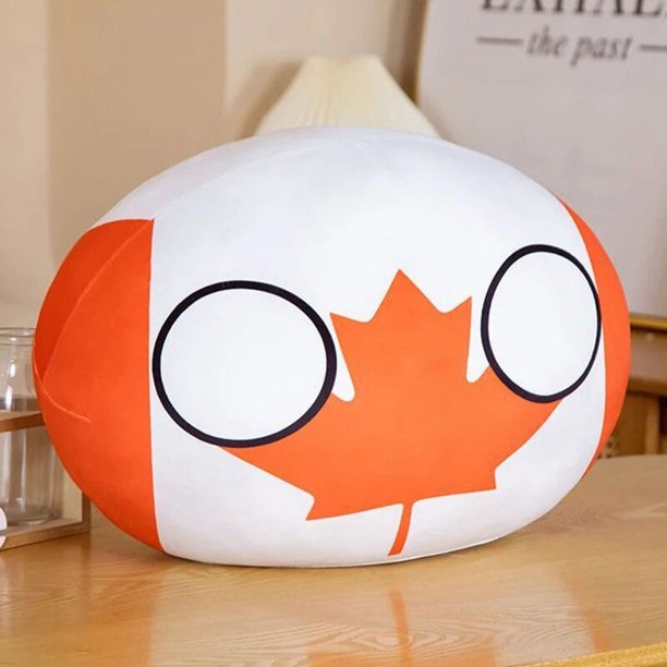 Almohada de peluche de bola de Polandball de 30-40cm, Countryball, Japón, Estados Unidos, Ucrania, Suiza, Alemania, Italia, juguete Kawaii, regalos para niños