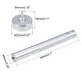 thumbnail image 4 of Uxcell 0.16'' Eyelet Hole Punch Die Tool Grommet Setter Hollow Punch Metal Silver Tone 1pcs, 4 of 5