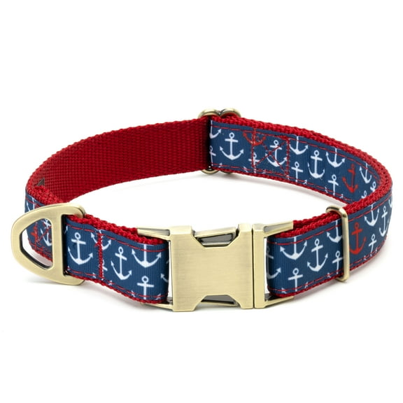Country Brook Petz® Anchors Away Signature Dog Collar, Large