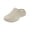 Khaki, variant on Men’s Close Toe Sandals with Arch Support Lightweight Slip On Hollow Out Clogs Breathable Non Slip Cloud Slippers Brown Size 8.5