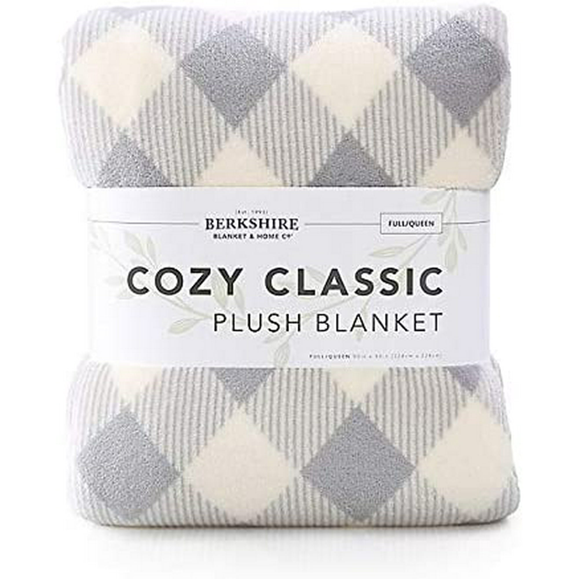 Berkshire cozy classic plush blanket sale