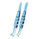 thumbnail image 1 of Pinza de masaje de párpados,Pinzas de masaje de glándulas de párpados de Meibomio,Micros Eyelid Instruments Fórceps expresores de glándulas,Compresión de párpados con fórceps para, 1 of 9