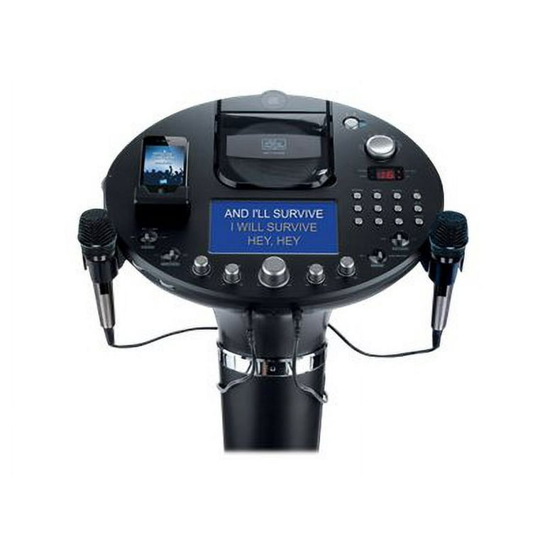 Singing Machine iSM1028Xa - Karaoke system with iPhone