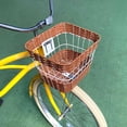 thumbnail image 4 of Canastilla Canasta Para Bicicleta R26 Soporte Café Mariluz, 4 of 8