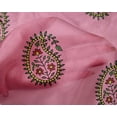 thumbnail image 5 of oneOone Silk Tabby Pink Fabric Block Sewing Material Print Fabric By The Yard 42 Inch Wide-6A, 5 of 5