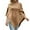 Khaki, variant on Odeerbi Shawl Wraps for Women 2025 Fall Winter Poncho Open Front Cape Cardigan Trendy Solid Button Cloak Lapel-Neck Knitting Coat Tops Khaki