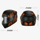 thumbnail image 5 of Casco de bicicleta de calle para motocicleta Casco de seguridad de cara completa Cómodo y, 5 of 8