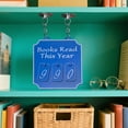 thumbnail image 3 of Personalized Hanging Bookshelf Counter Book Read This Year Sign, Handmade Wooden Reading Tracker Wall Decor, Rustic Farmhouse Book Nook Library Gifts for Book Lovers and Readers, 3 of 4