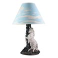 thumbnail image 2 of Ebros Lampe de Table Sculpturale Blanche Unicorn avec Abat-Jour, 2 of 5