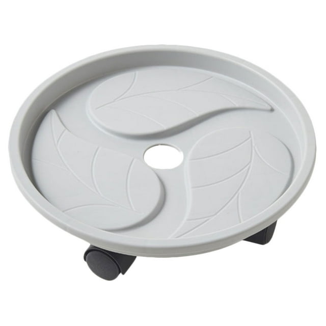 Miangastore 1 Pce Plateau de Pot de Fleurs Amovible Roue Universelle Base de Pot de Fleurs pour Maison