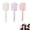 Pink, Purple, White, variant on Portable Dual-Use Hair Trimming Comb, 2-in-1 Bangs & Split End Trimmer for Home Hair Care and Thick Hair Styling
