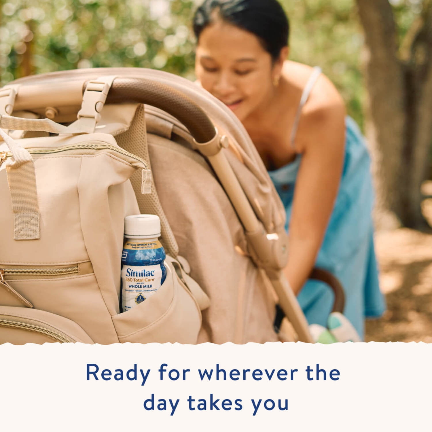Similac 360 Total Care Made With Whole Milk Ready-to-Feed Baby Formula, 8-fl-oz Bottle, Pack of 6