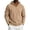 08# Camel, variant on Men Quarter Zip Up Hoodie Sweatshirt Raglan Long Sleeve Drawstring Hood Soft Fleece Casual Streetwear Workout Hooded Tops Sky Blue M