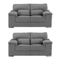 thumbnail image 1 of Sala Kaizen 2 Piezas (Love Seat, Love Seat) Gris Oscuro, 1 of 8