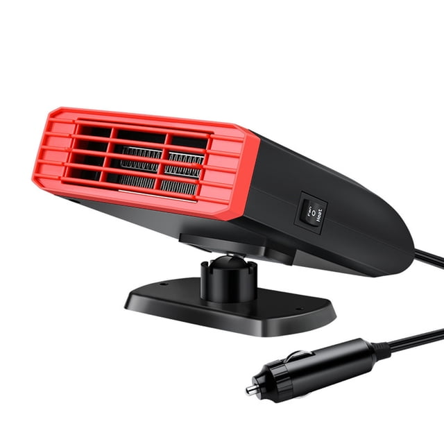 TIMIFIS Space Heater Car Accessories Car 12V/24V Vehicle Cool Fan Hot Warm Heater Windscreen Demister Defroster