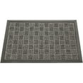 thumbnail image 2 of Rubber-Cal "Wellington" Rubber Backed Carpet Doormat - 2 x 3 feet - Charcoal Polypropylene Mat, 2 of 6