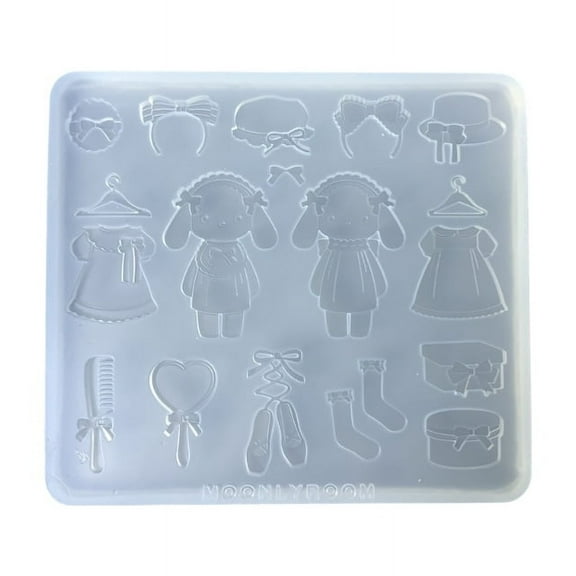 Practical Accessory Crafting Mold Convenient Silicone Mold Set for Making Various Crafts and Handmade Jewelry Projects