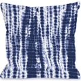 thumbnail image 1 of One Bella Casa 75038PL16 16 x 16 in. Dye Pattern Midnight Pillow - Navy, 1 of 1
