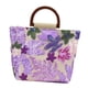 thumbnail image 4 of Bolso de hombro de playa veraniego, bolso de mano para mujer, ideal para ir de compras, vacaciones o fiestas. violeta, 4 of 9