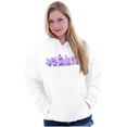 thumbnail image 3 of XOMG POP Butterfly Garden Logo Hoodie Sweatshirt Women Brisco Brands M, 3 of 4