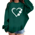 thumbnail image 4 of SXcggal St Patricks Day Sweatshirt Girl 2025 St Patrick'S Day Print Pullover Sweatshirts Crewneck Shirts Long Sleeve Outfits Leisure Fashionable Handsome Baby Tops, 4 of 7
